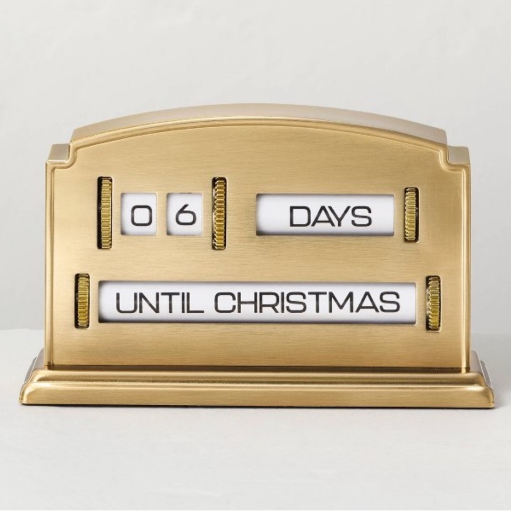 Brass Advent Calendar Hearth & Hand with Magnolia Easter Halloween Birthday Xmas